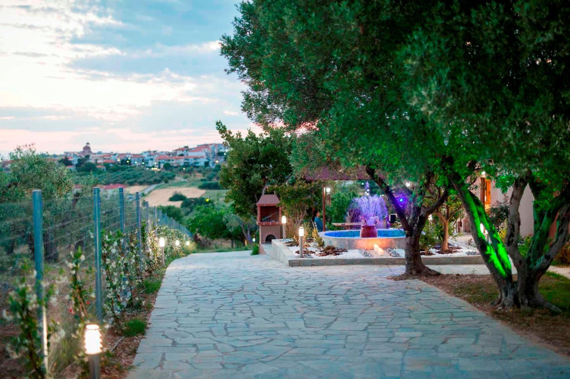 Villa Laskari Sea View Nea Moudania Exterior foto