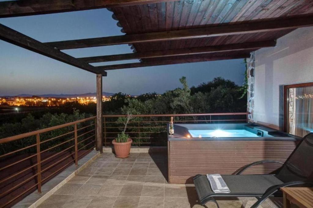 Villa Laskari Sea View Nea Moudania Exterior foto