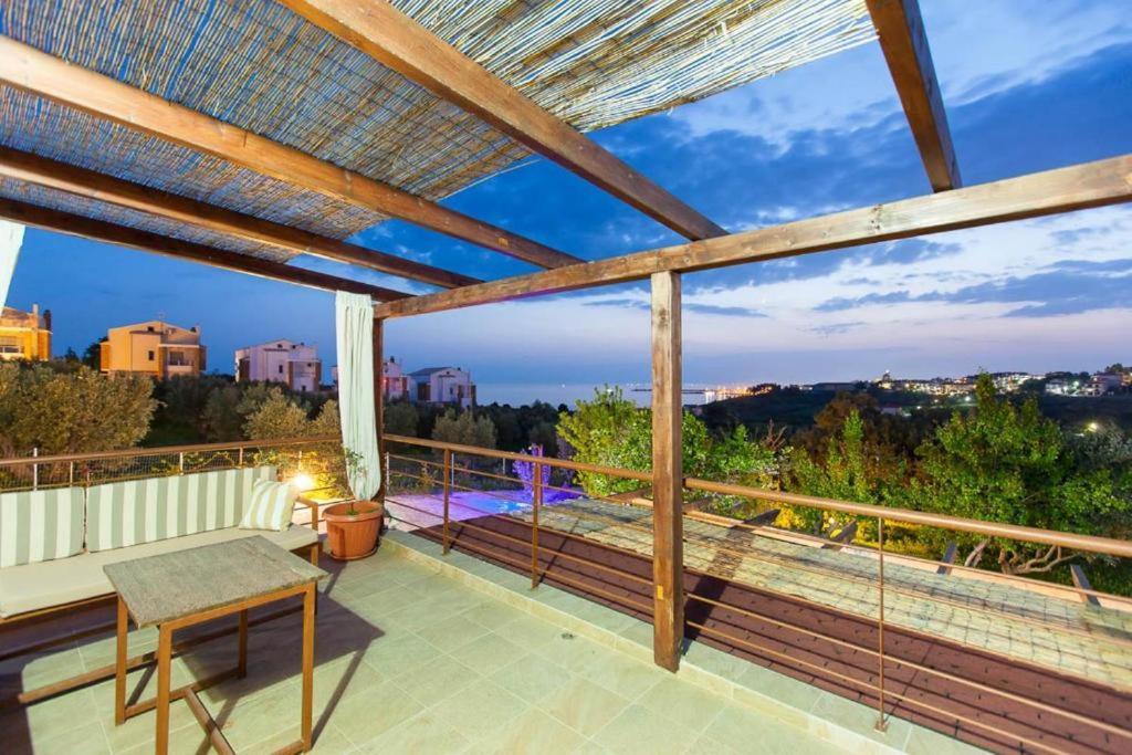 Villa Laskari Sea View Nea Moudania Exterior foto