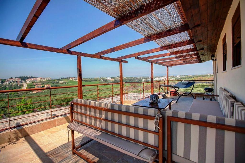 Villa Laskari Sea View Nea Moudania Exterior foto